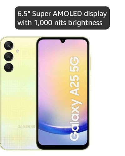 Samsung Galaxy A25 5G, Factory Unlocked Android Smartphone, 128GB